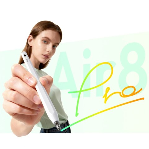 Rysik Metapen Pencil Air8 Pro do iPada - biały