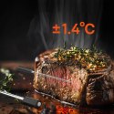 Termometr kuchenny Meatmeet Pro smart z aplikacją Bluetooth/WiFi grill piekarnik wędzarnia - czarny