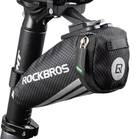 Torba rowerowa Rockbros C28BK pod siodełko - czarna