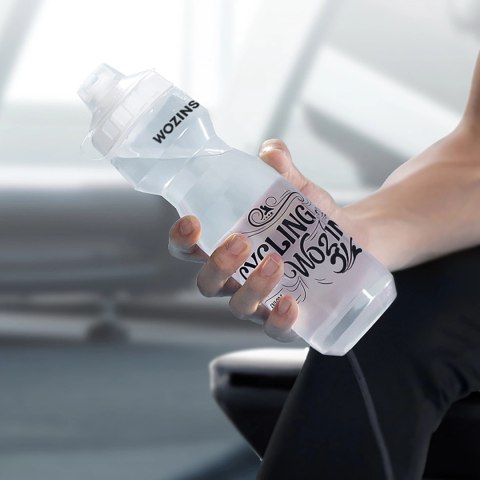 Bidon rowerowy HBR-01 750ml - transparentny