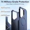 Etui ESR Cyber Tough Kickstand MagSafe na Samsung Galaxy S26 Ultra - granatowe