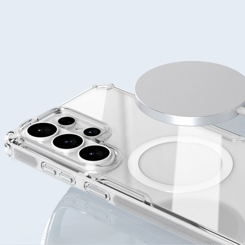 Etui Nillkin Nature TPU Pro kompatybilne z MagSafe na Samsung Galaxy S26 Ultra - białe