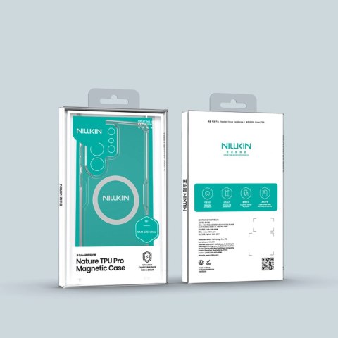 Etui Nillkin Nature TPU Pro kompatybilne z MagSafe na Samsung Galaxy S26 Ultra - białe