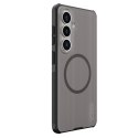 Etui Nillkin Super Frosted Shield Pro Magnetic kompatybilne z MagSafe na Samsung Galaxy S26 - półprzezroczysto-czarne