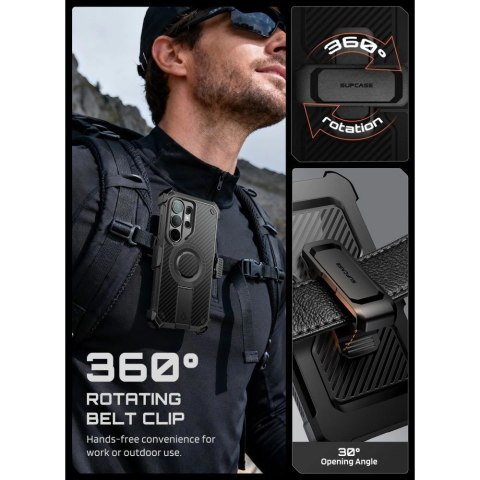 Etui Supcase Unicorn Beetle Pro Mag MagSafe 2-Set na Samsung Galaxy S26 Ultra - czarne