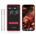 Termometr kuchenny Meatmeet X Pro z aplikacją Bluetooth/WiFi do grilla piekarnika wędzarni - czarny