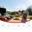 Termometr kuchenny Meatmeet X Pro z aplikacją Bluetooth/WiFi do grilla piekarnika wędzarni - czarny