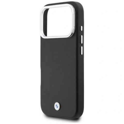 Etui BMW M Sign Metal Logo MagSafe na iPhone 17 Pro - czarne