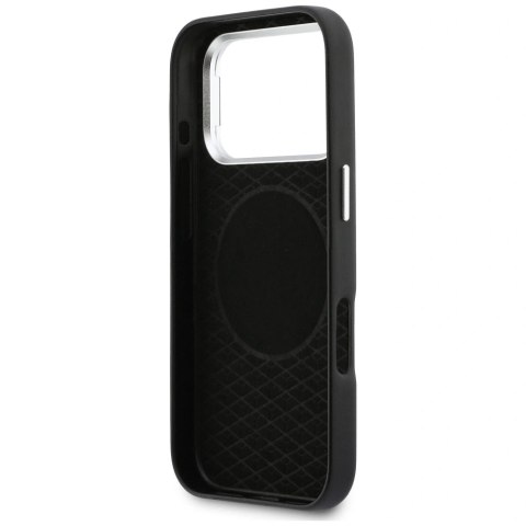 Etui BMW M Sign Metal Logo MagSafe na iPhone 17 Pro - czarne