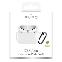 Etui Puro Icon na AirPods Pro 3 - białe