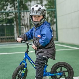 Kask rowerowy Rockbros TS-61 10110061006 dziecięcy z odpinaną szczęką rozmiar M (54-57) - szary