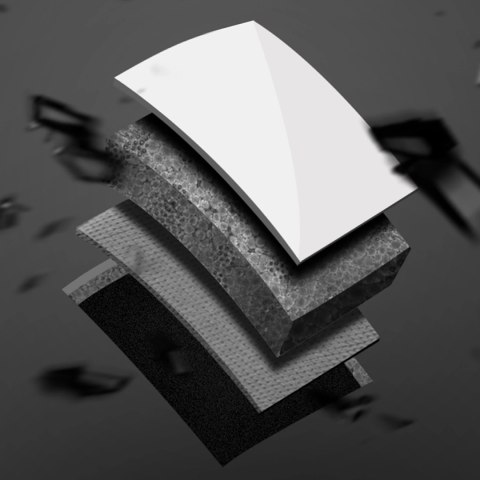 Kask rowerowy Rockbros TS-61 10110061006 dziecięcy z odpinaną szczęką rozmiar M (54-57) - szary