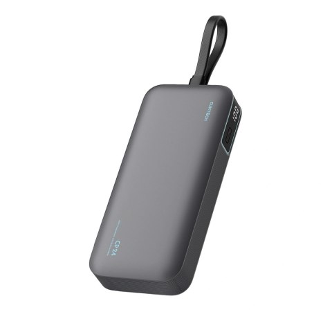 Powerbank Cuktech LPB200N 40W 20000mAh ze zintegrowanym kablem - szary