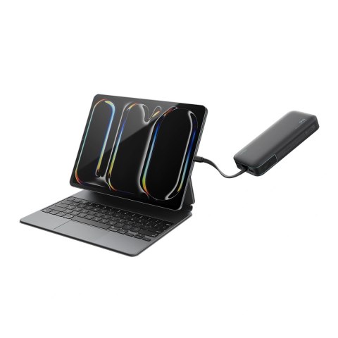 Powerbank Cuktech LPB200N 40W 20000mAh ze zintegrowanym kablem - szary