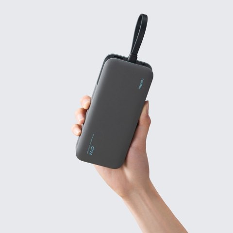 Powerbank Cuktech LPB200N 40W 20000mAh ze zintegrowanym kablem - szary