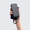 Powerbank Cuktech LPB200N 40W 20000mAh ze zintegrowanym kablem - szary