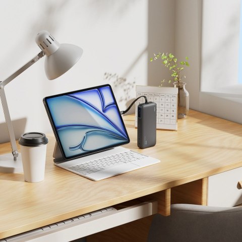 Powerbank Cuktech LPB200N 40W 20000mAh ze zintegrowanym kablem - szary