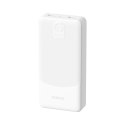 Powerbank Dudao K10Pro 2,4A 20000mAh 2 x USB-A - biały