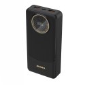 Powerbank Dudao K12Pro 22,5W PD 20000mAh USB-A, USB-C - czarny
