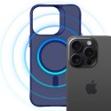 Etui 3mk Smoke MagCase na iPhone 16 Pro Max - niebieskie-półprzezroczyste