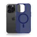 Etui 3mk Smoke MagCase na iPhone 16 Pro - niebieskie-półprzezroczyste
