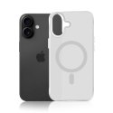 Etui 3mk Smoke MagCase na iPhone 17 - białe-półprzezroczyste