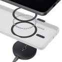 Etui 3mk Smoke MagCase na iPhone 17 - białe-półprzezroczyste
