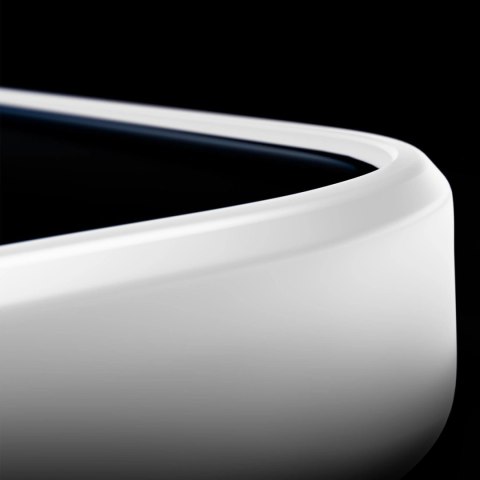 Etui 3mk Smoke MagCase na iPhone 17 - białe-półprzezroczyste