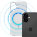 Etui 3mk Smoke MagCase na iPhone 17 - białe-półprzezroczyste