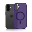 Etui 3mk Smoke MagCase na iPhone 17 - fioletowe-półprzezroczyste