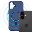 Etui 3mk Smoke MagCase na iPhone 17 - niebieskie-półprzezroczyste