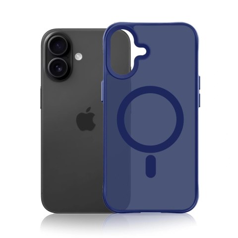 Etui 3mk Smoke MagCase na iPhone 17 - niebieskie-półprzezroczyste