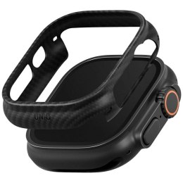 Etui UNIQ Keva Verge na Apple Watch 49 mm - czarne