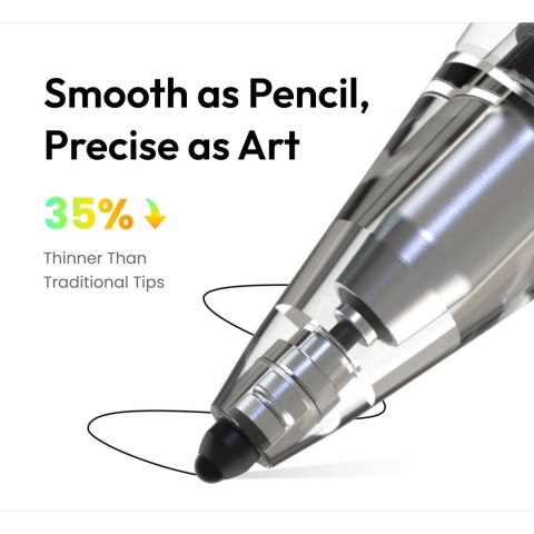 Końcówki do rysików Metapen Air-Flex Tips - przezroczyste