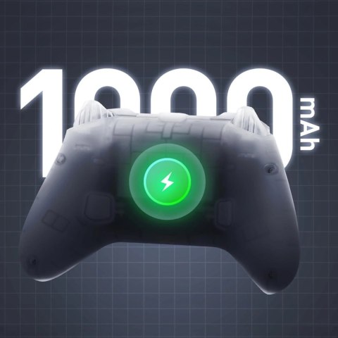 Kontroler do gier Machenike G3 V2 bezprzewodowy ze stacją ładującą - biały