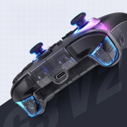 Kontroler do gier Machenike G3 V2 bezprzewodowy ze stacją ładującą - czarny