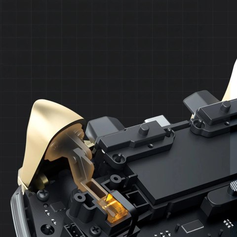 Kontroler do gier Machenike G5Pro Premium Edition bezprzewodowy ze stacją ładującą - czarno-złoty