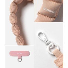 Smycz do telefonu Ringke Holder & Puffer Hand Strap - różowa