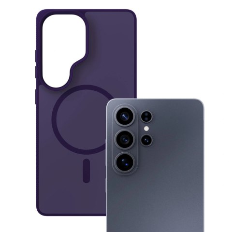 Etui 3mk Smoke MagCase na Samsung Galaxy S26 Ultra - fioletowe
