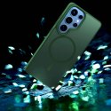 Etui 3mk Smoke MagCase na Samsung Galaxy S26 Ultra - zielone