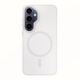Etui 3mk Smoke MagCase na Samsung Galaxy S26 - białe