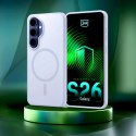 Etui 3mk Smoke MagCase na Samsung Galaxy S26 - białe
