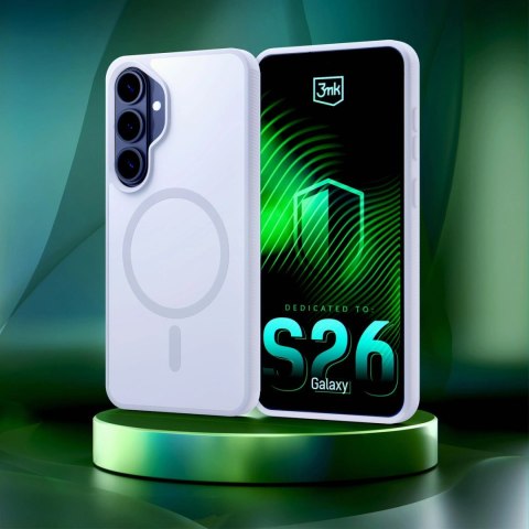 Etui 3mk Smoke MagCase na Samsung Galaxy S26 - białe