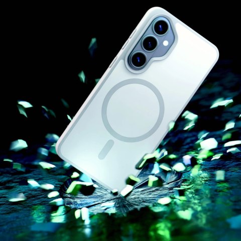 Etui 3mk Smoke MagCase na Samsung Galaxy S26 - białe