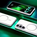 Etui 3mk Smoke MagCase na Samsung Galaxy S26 - białe