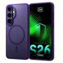 Etui 3mk Smoke MagCase na Samsung Galaxy S26 - fioletowe