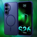 Etui 3mk Smoke MagCase na Samsung Galaxy S26 - granatowe
