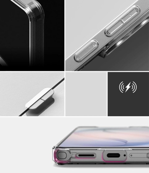 Etui Ringke Fusion Magnetic MagSafe na Samsung Galaxy S26 Ultra - przezroczyste