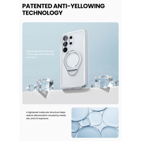 Etui Supcase Cosmo Mag MagSafe na Samsung Galaxy S26 Ultra - białe