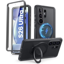 Etui Supcase Cosmo Mag MagSafe na Samsung Galaxy S26 Ultra - czarne